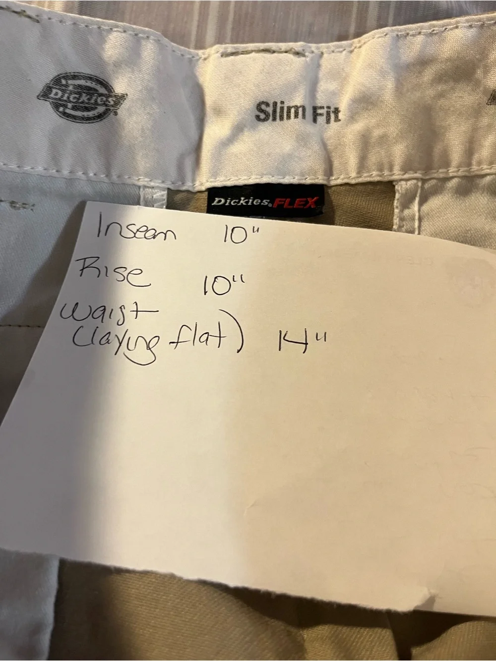 Dickies twill construction